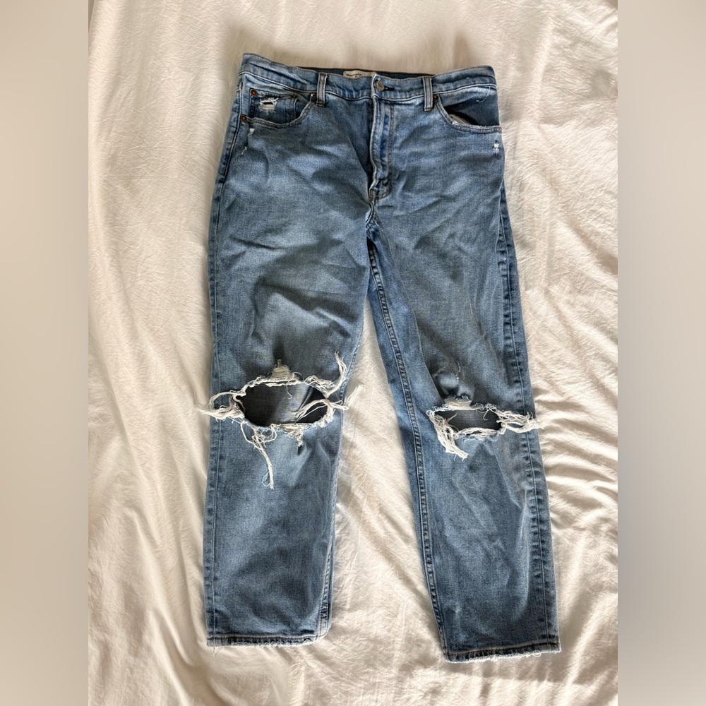 Abercrombie & Fitch Relaxed Blue Jeans
